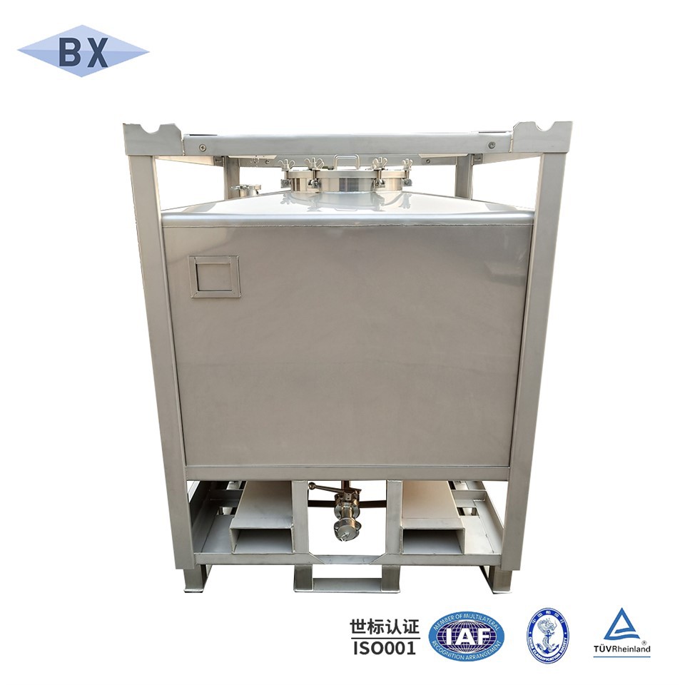 Chemical Stainless Steel IBC Tote Tank