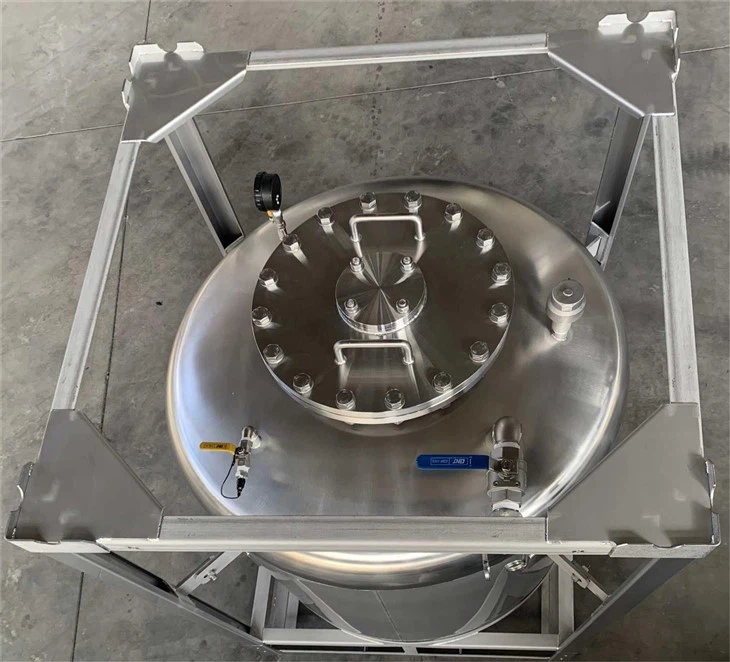 Circular Chemical/Liquor Pressure Storage IBC Tanks suppliers