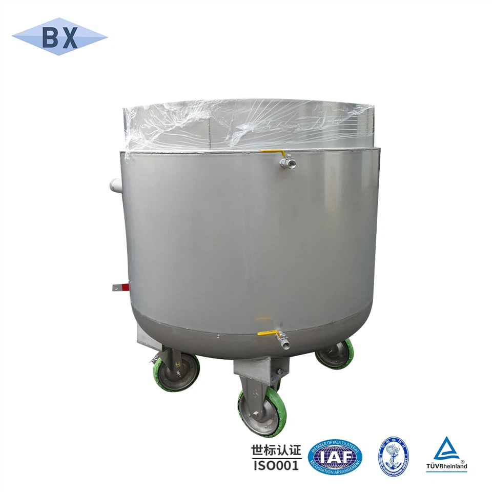 Food-grade Insulated IBC Tank With Castors